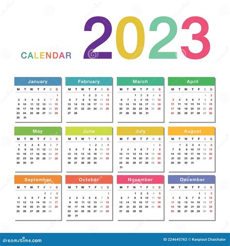 日曆 2023